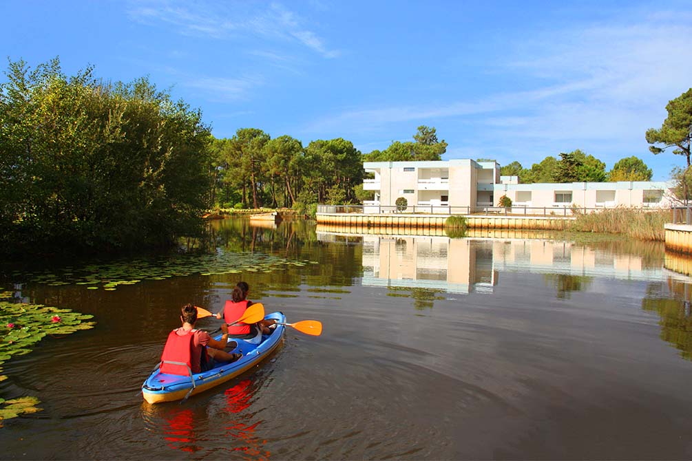 village vacances lacanau azureva canoe lac